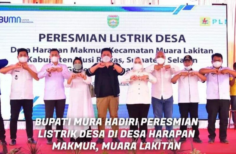 Tahun ini 100 Persen Wilayah Mura Terang Benderang