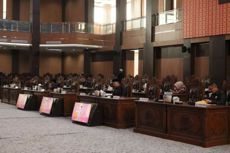 DPRD Lubuklinggau Terima Laporan Nota Keuangan dan Raperda APBD 2023