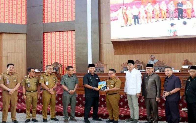 DPRD Lubuklingau Gelar Rapat Parupurna Laporan Reses Masa Sidang III