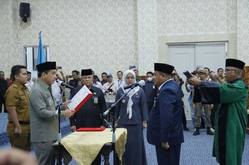 Resmi Trisko Defriyansa Jabat Sekda Lubuklinggau