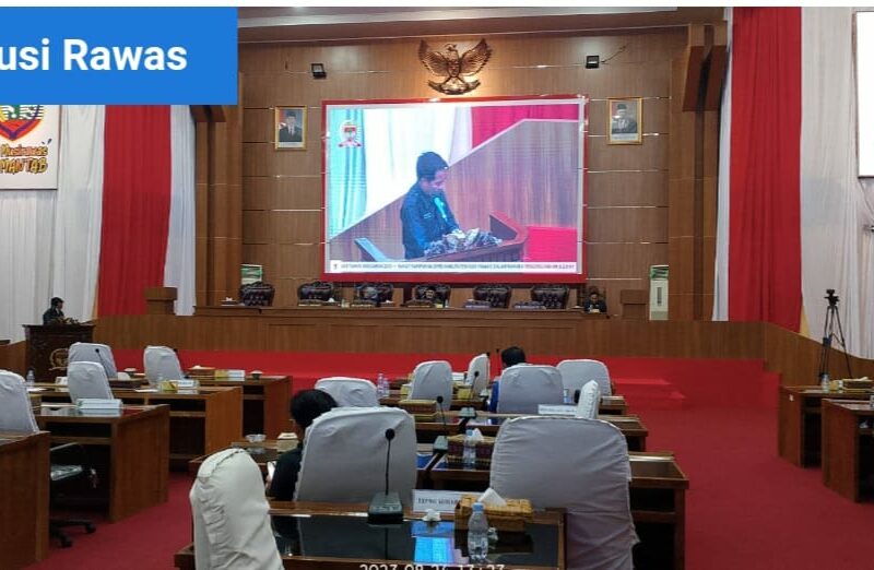 Pandangan Umum Fraksi DPRD Mura Raperda APBD-P 2023