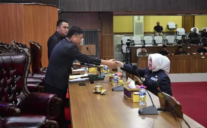 DPRD Musi Rawas Dengarkan Laporan Pansus Tiga Raperda