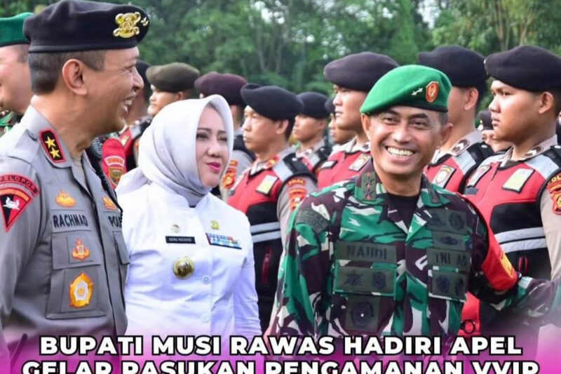 Bupati Mura Hadiri Gelar Pasukan Pengamanan