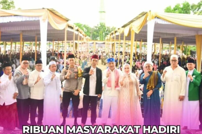 Bupati Mura Bersama Ribuan Warga Hadiri Tabligh Akbar