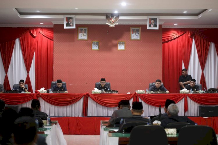 DPRD MURATARA Gelar Rapat Paripurna Pertanggunjawaban APBD 2024