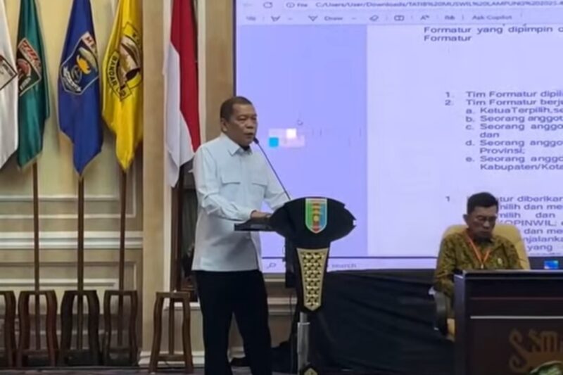 Hipni Terpilih Secara Aklamasi Sebagai Ketua Dekopinwil Lampung Periode 2025-2030
