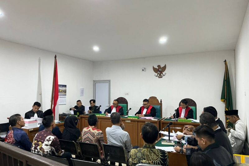 Sidang Korupsi Pengadaan APAR Muratara, Majelis Hakim Periksa Sejumlah Saksi