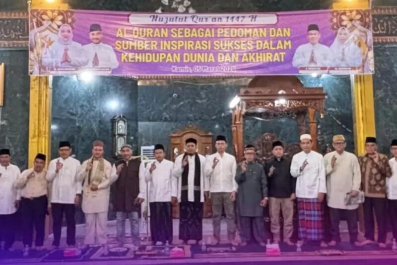 Pemkab Musi Rawas Gelar Peringatan Nuzulul Quran Dimasjid Agung Muara Beliti