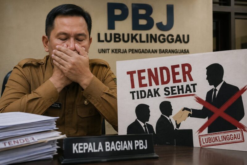 Terindikasi Tender Tidak Sehat, Kabag PBJ Lubuk Linggau Bungkam