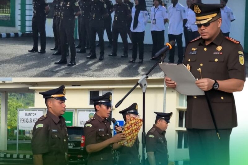 Kajari Teluk Bintuni Muhammad Ikbal, S.H., M.H. Pimpin Upacara Hari Lahir Pancasila 2026