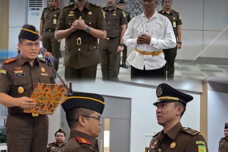 Kajari Teluk Bintuni Lantik I Putu Wahyu Pradiptha Wirjana sebagai Kasi Pidum