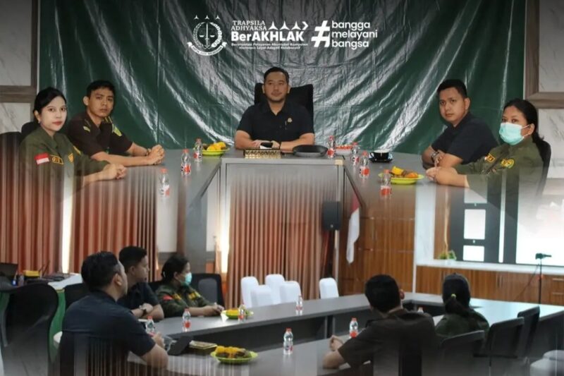 Kejari Lubuklinggau Ikuti Zoom Meeting Pengarahan Asintel Kejati Sumsel