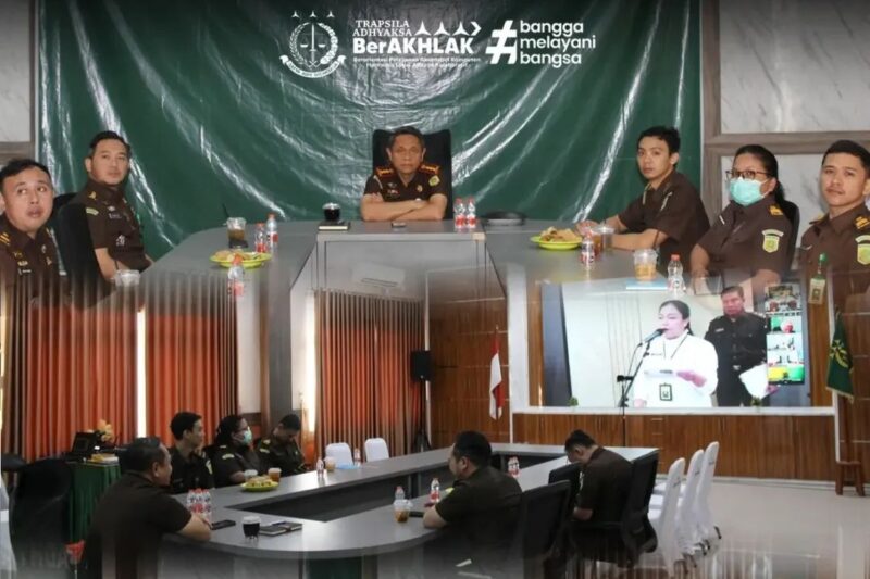 Kejari Lubuk Linggau Ikuti Penandatanganan Pakta Integritas PPS Kemendikdasmen TA 2026