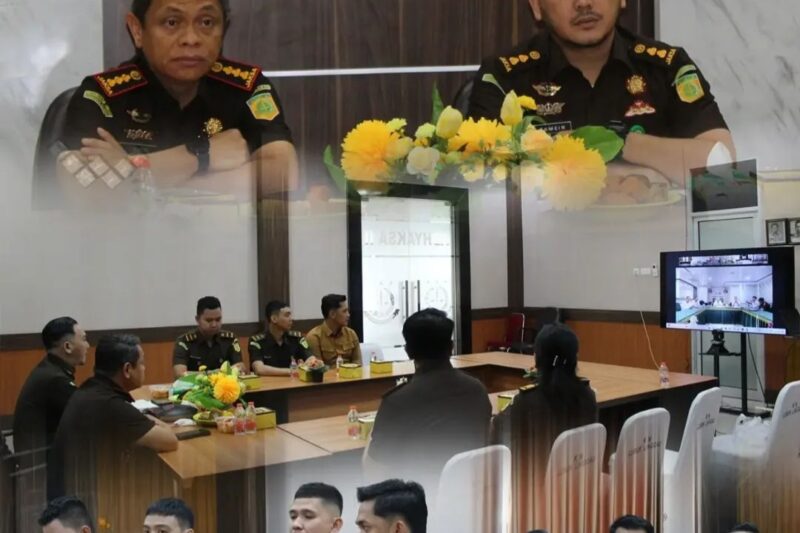 Kajari Lubuk Linggau Ikuti Pengarahan Asintel Kejati Sumsel, Perkuat Sinergi dan Kinerja Bidang Intelijen