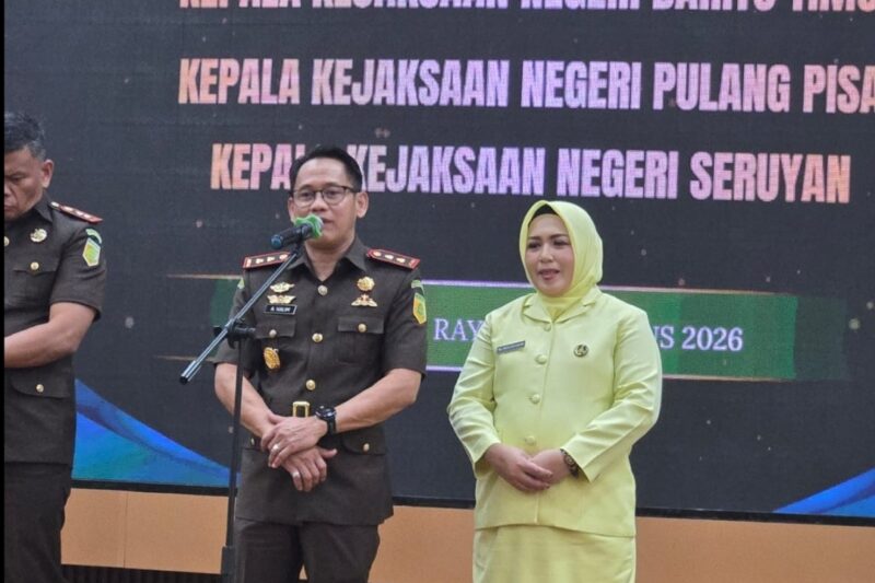 Abdul Halim SH MH Resmi Jabat Kajari Barito Timur, Empat Kajari di Kalteng Berganti
