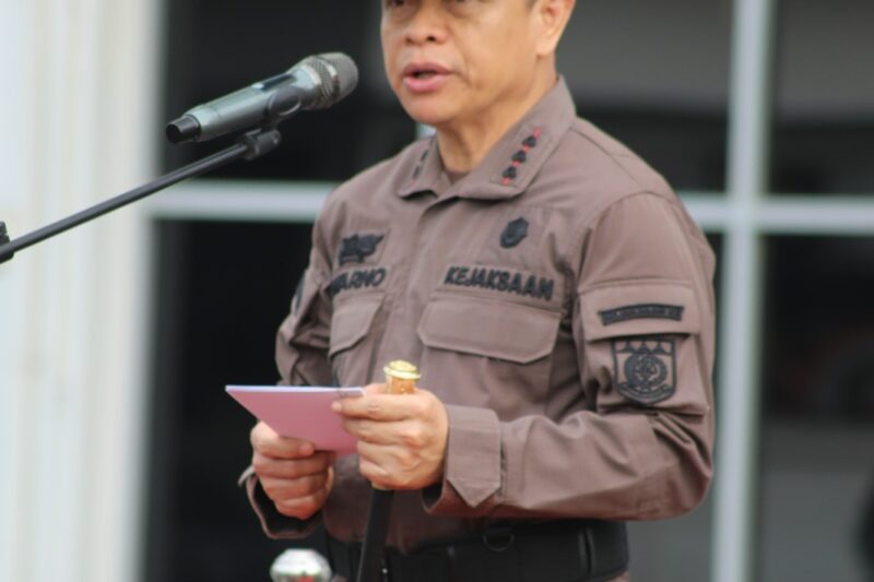 Kejari Lubuk Linggau Gelar Upacara Peringatan Hari Lahir ke-81 Kejaksaan RI